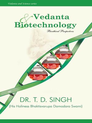 cover image of Vedanta & Biotechnology